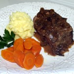 plated meatloaf