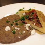 Spicy Dinner Party - Beer Braised Short Rib Gorditas with Smokey Refried Beans