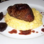 Reata Favorites - Pan Seared Buffalo Tenderloin with Dried Black Mission Figs
