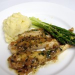 chicken tarragon plated