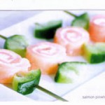 How to have a Cocktail Party - salmon pinwheels