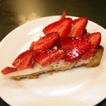 Easy Cheese Recipes - Strawberry Tart with Pecan Praline Mascarpone Torta