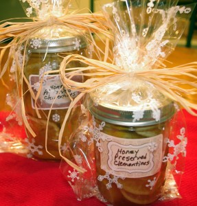 Honey Preserved Clementines Honey Preserved Clementines