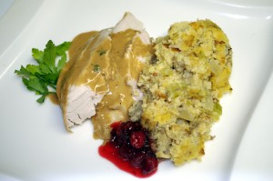 turkey and dressing plated 2